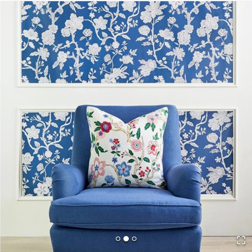 Caitlin Wilson Pearl Street Navy Wallpaper - 5 Rolls